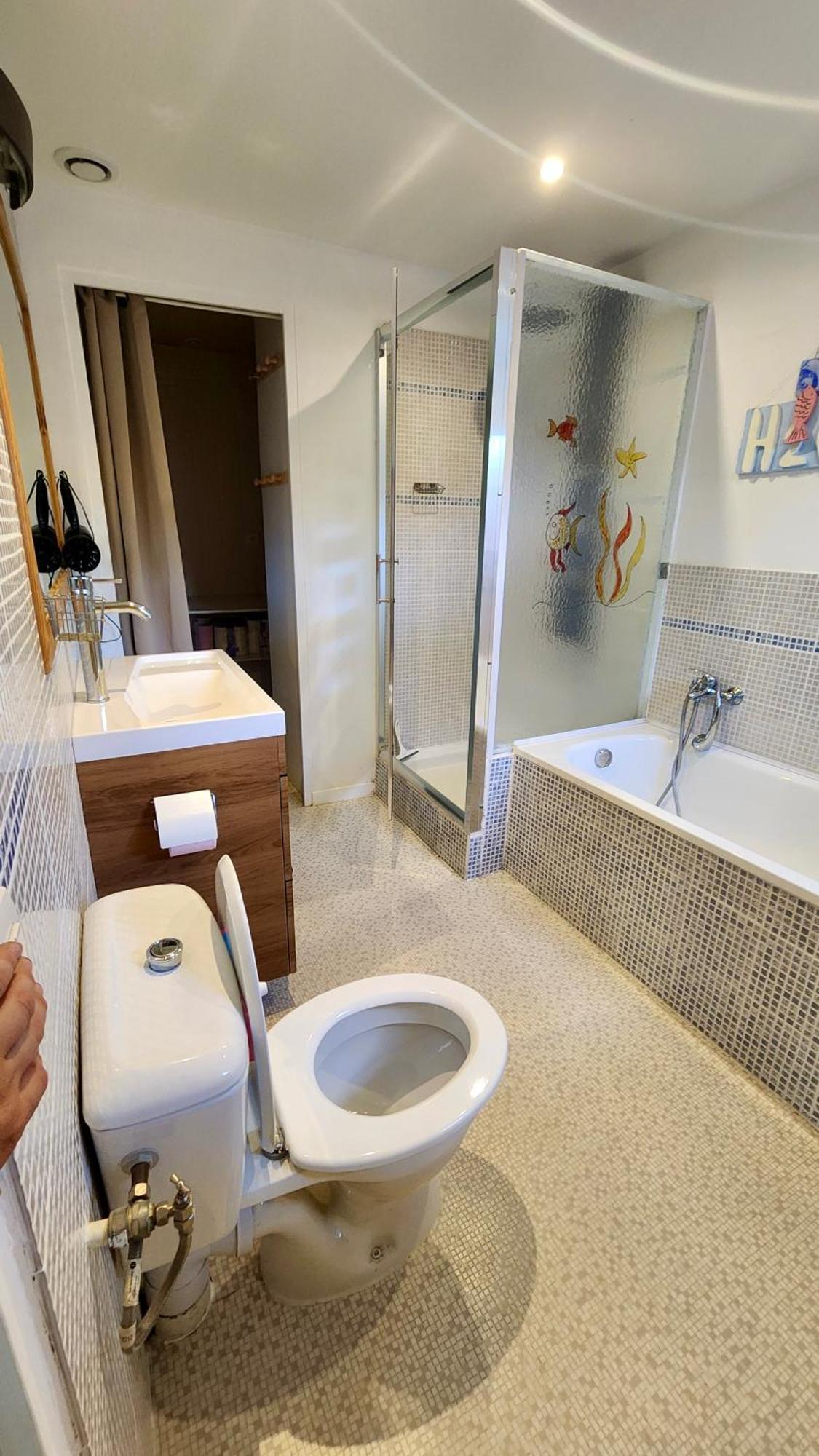La Petite Maison En Bois Bleue Quiberville Kültér fotó