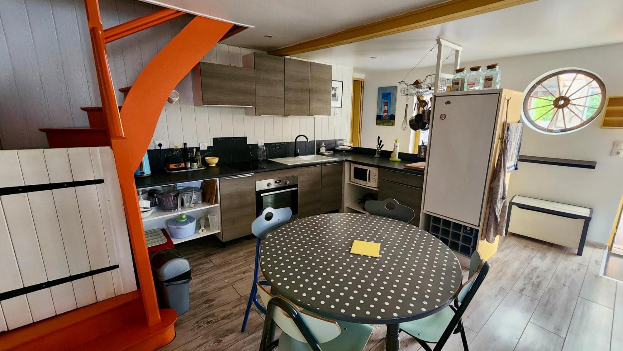 La Petite Maison En Bois Bleue Quiberville Kültér fotó
