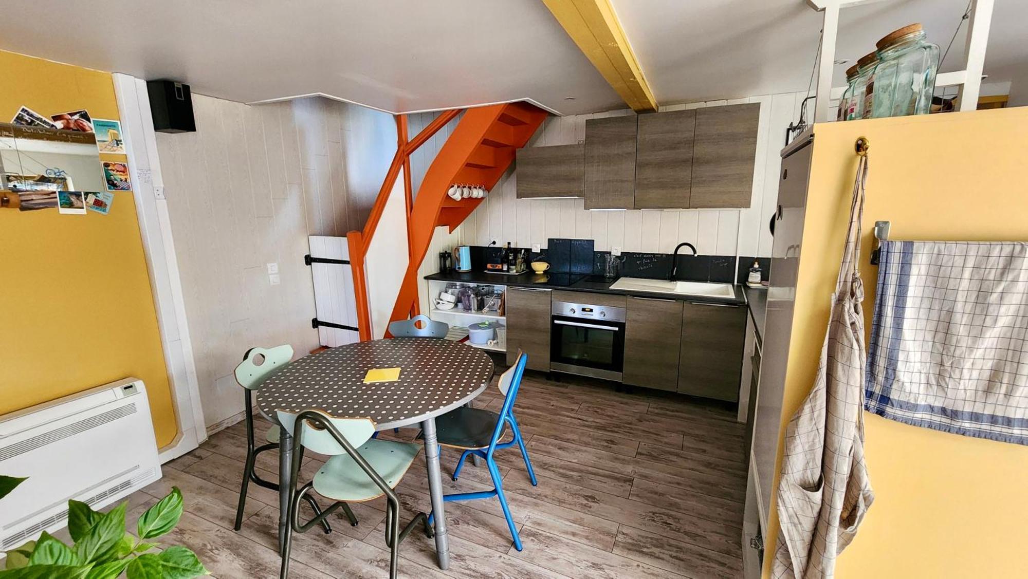 La Petite Maison En Bois Bleue Quiberville Kültér fotó